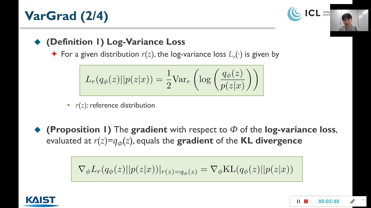 Team 1, VarGrad: A Low-Variance Gradient Estimator for Variational Inference