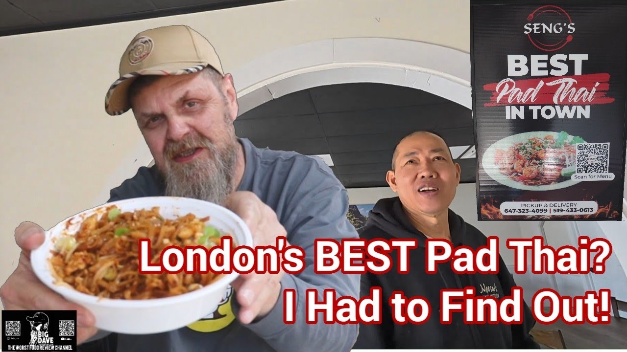 Is This REALLY London’s Best Pad Thai? Seng Says YES! #PadThai #LondonOntarioEats
