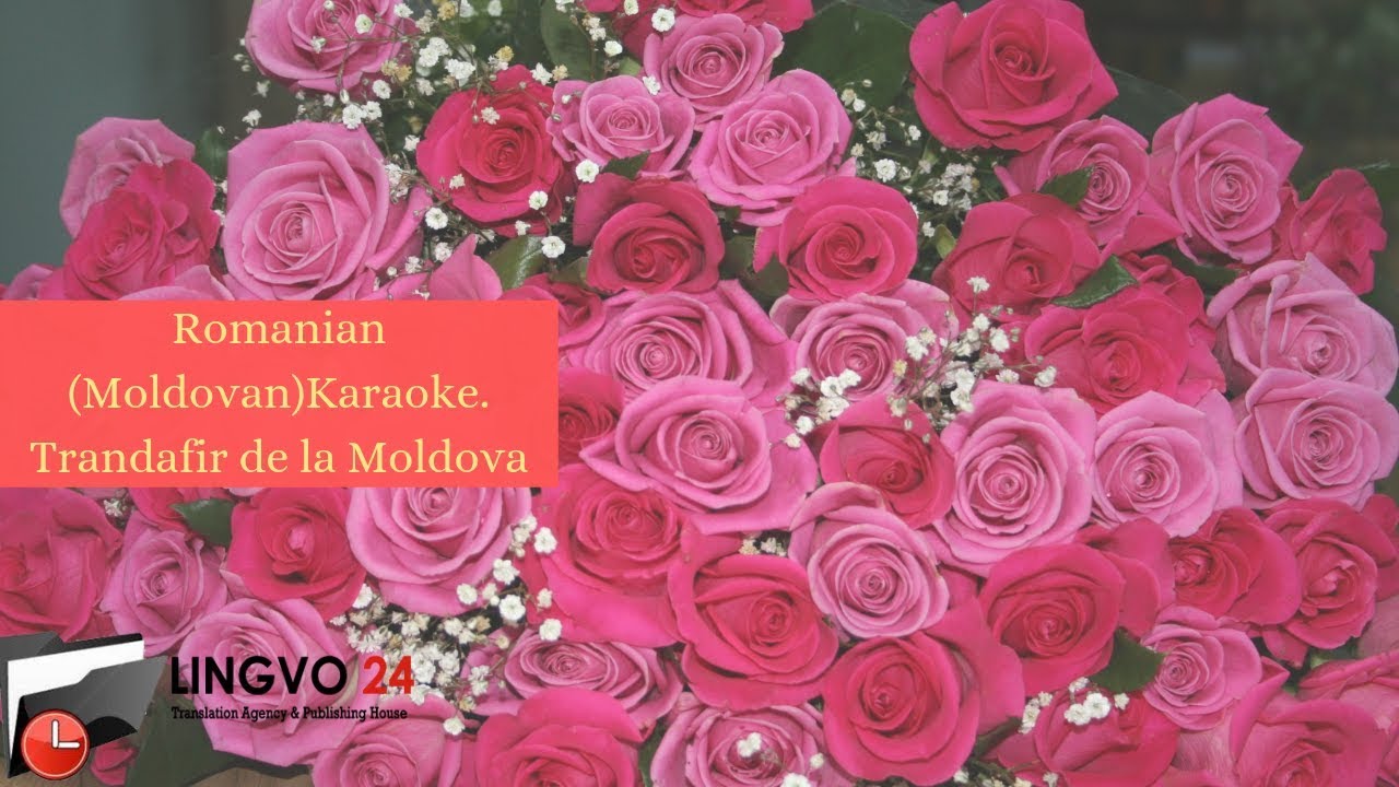 Romanian (Moldovan)Karaoke. Trandafir de la Moldova