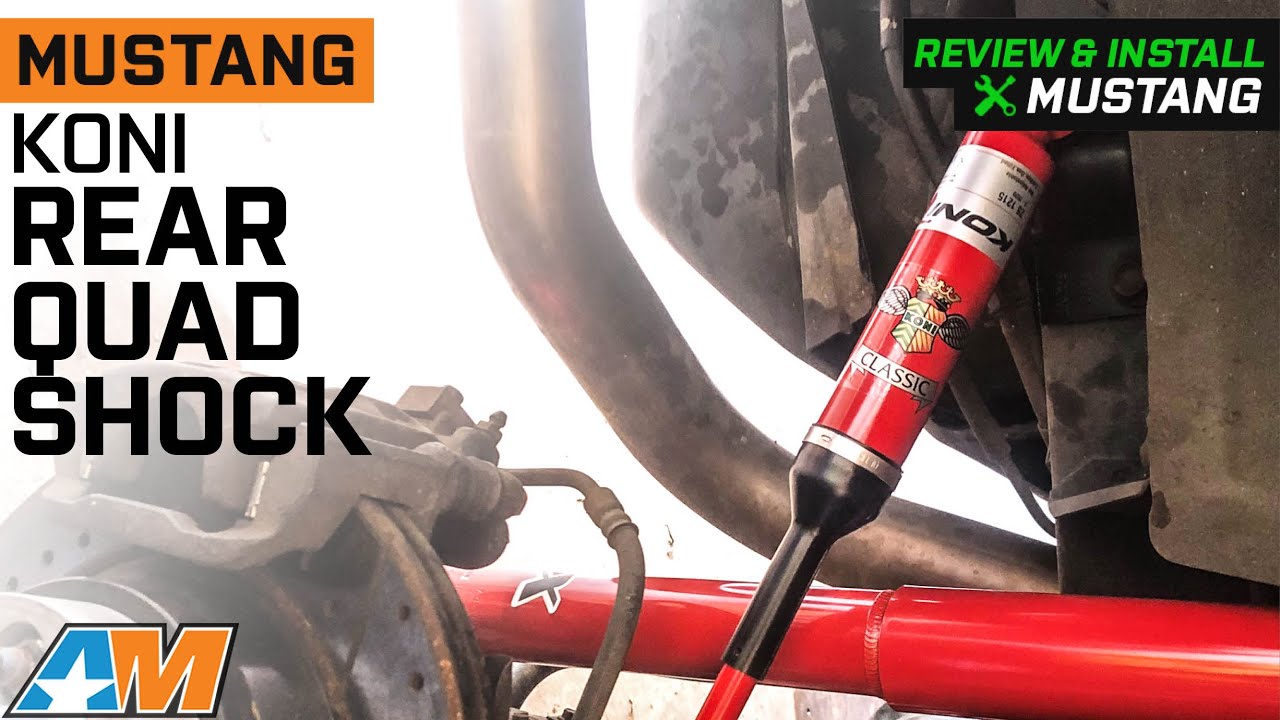 1979-2004 Mustang KONI Rear Quad Shock Review & Install