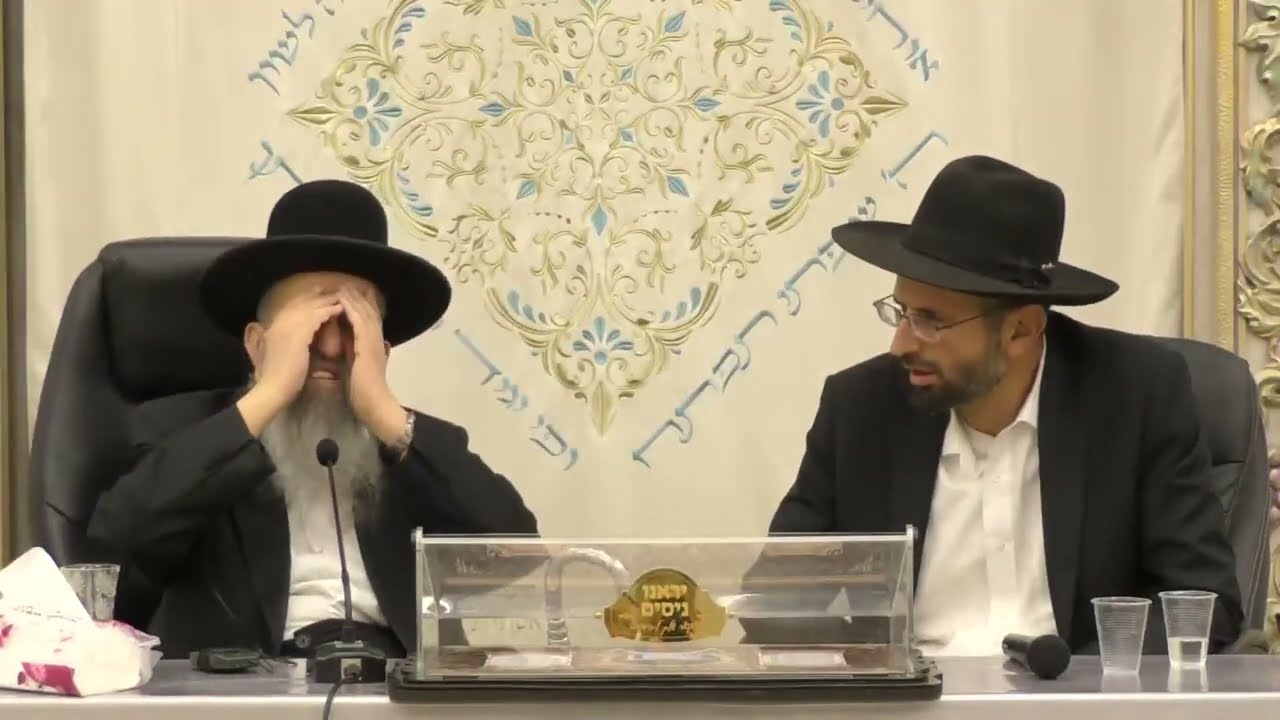 ה' עומד לנקום בגויים - בכי מצמרר של הרב!! הרב בן ציון מוצפי שליט