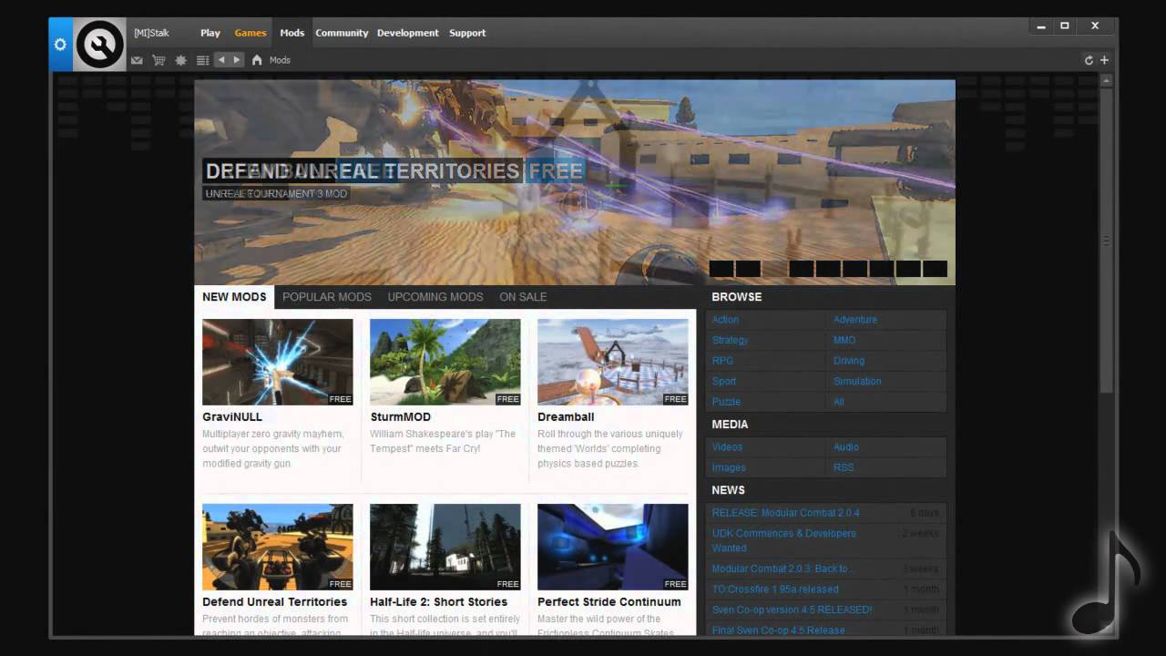 ModApplication - Desura Demo