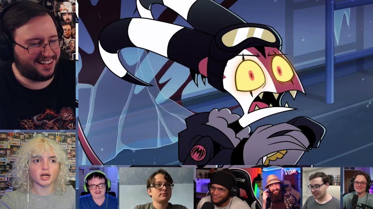 HELLUVA SHORTS 2 // MISSION: ANTARCTICA // HELLUVA BOSS REACTION MASHUP