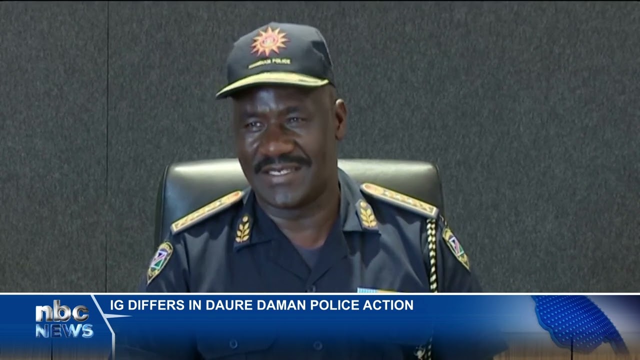 Police Chief Shikongo says Dâure Daman eviction could have been handled better - nbc