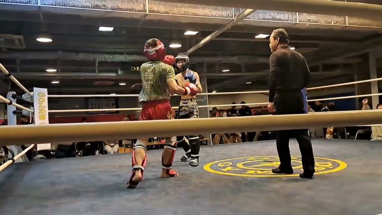 Amateur kickboxing -58kg tournaments final 1R