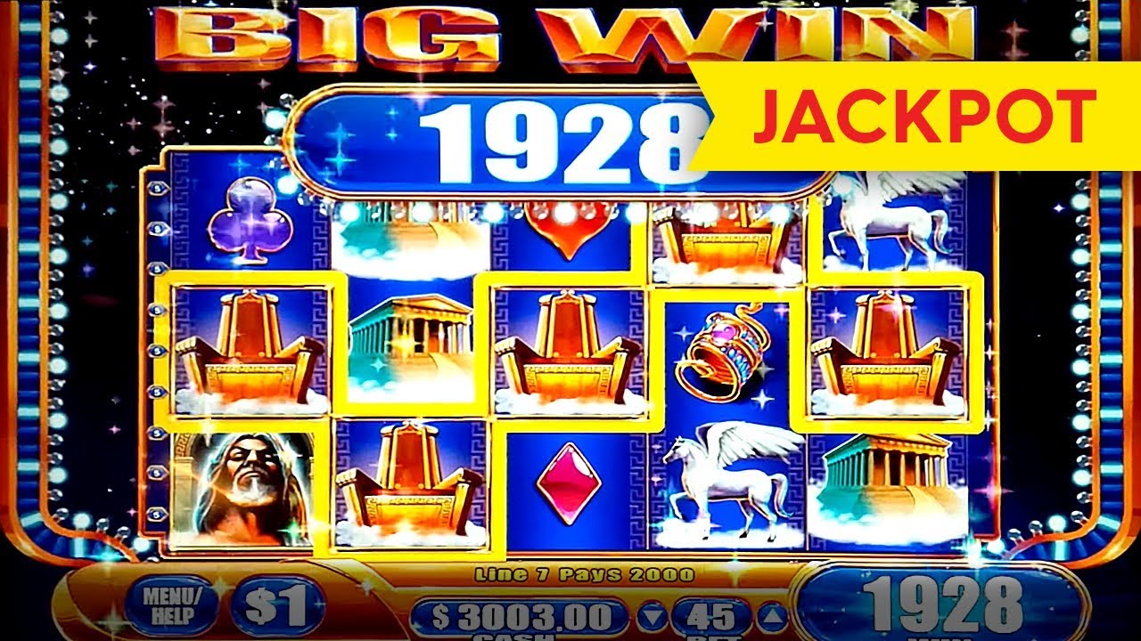 JACKPOT HANDPAY! Kronos Slot - $36 / $45 Max Bet Bonus!