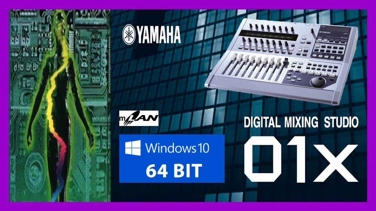 Installing Yamaha 01X drivers and software in Windows 10 x64 [Guide] [HD]