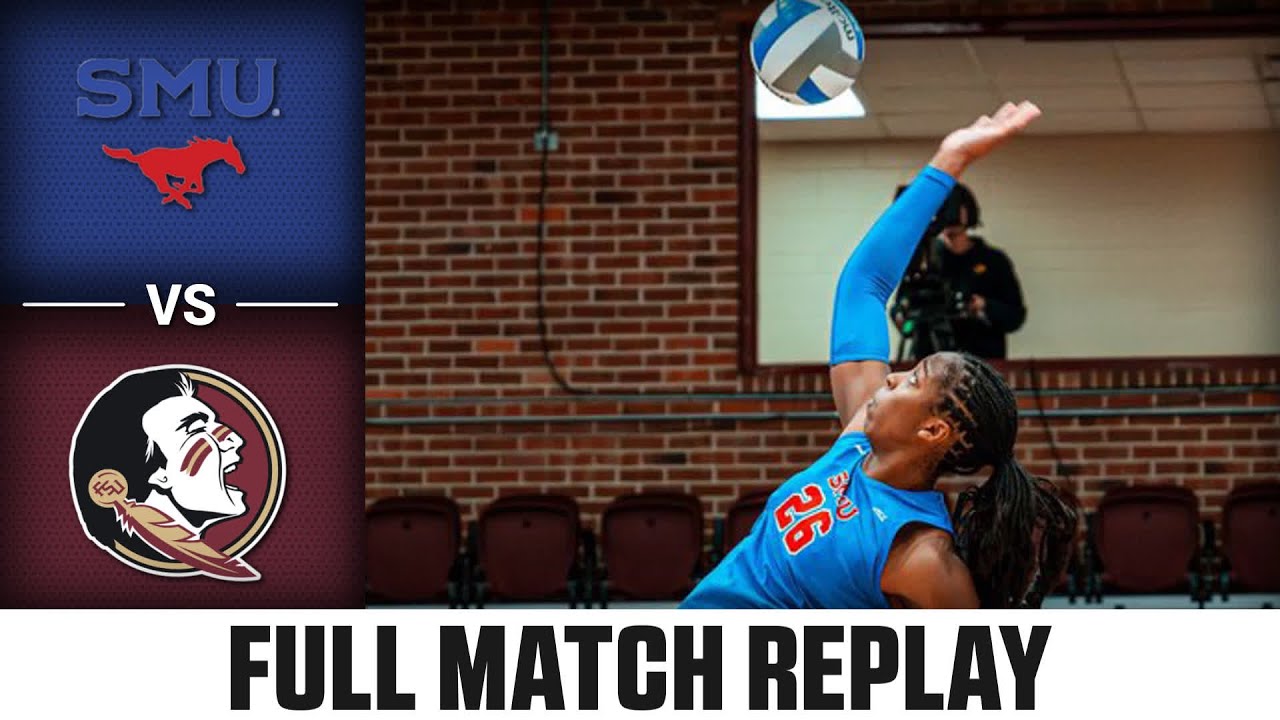 SMU vs. Florida State Full Match Replay | 2024 ACC Volleyball