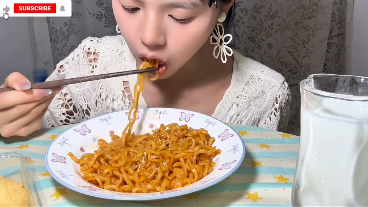 Chinese Traditional Food Eating 