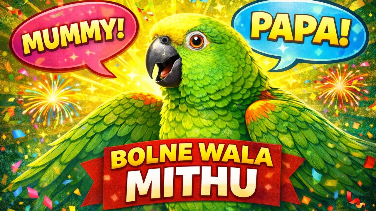 Mummy papa bolne wala mithu tota 🦜🐣❣️🧿