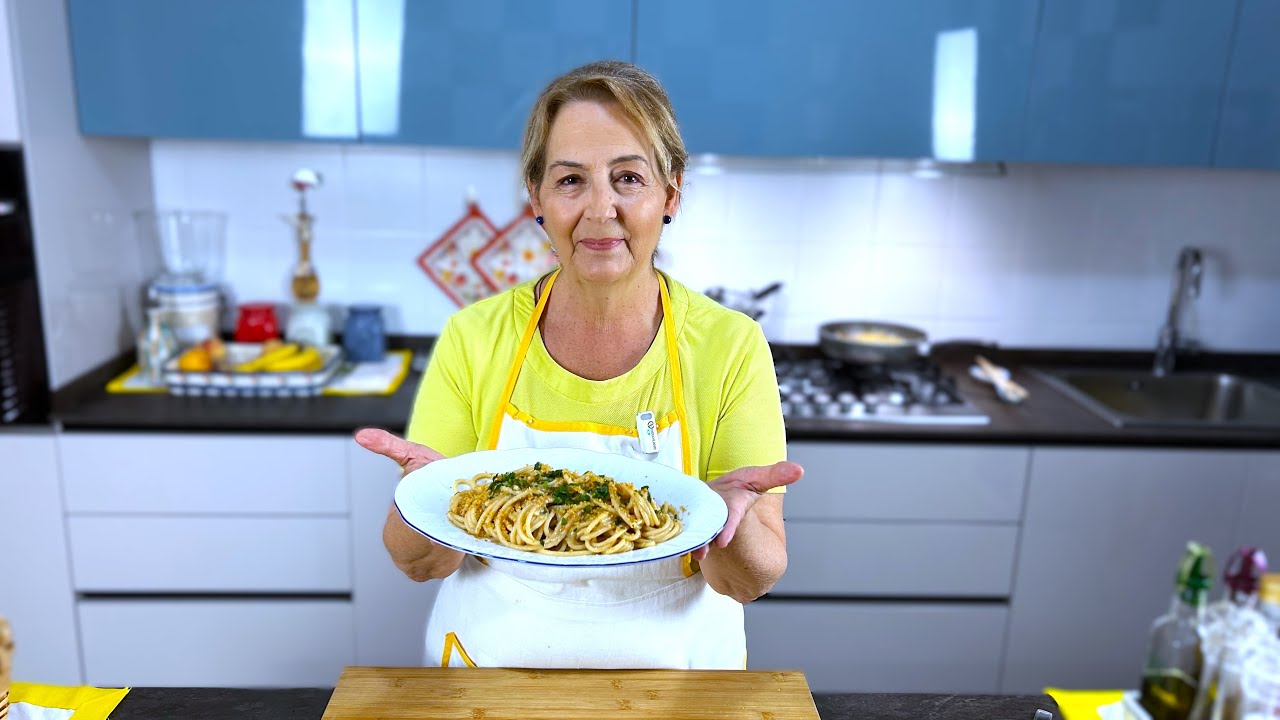 Спагетти с маслом и анчоусами, идеальное итальянское блюдо 😉