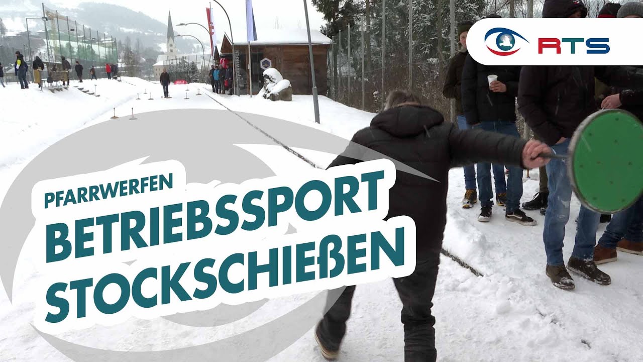 16 Mannschaften hatten beim Eisstock-Turnier von AK- und ÖGB-Betriebssport in Pfarrwerfen jede M...