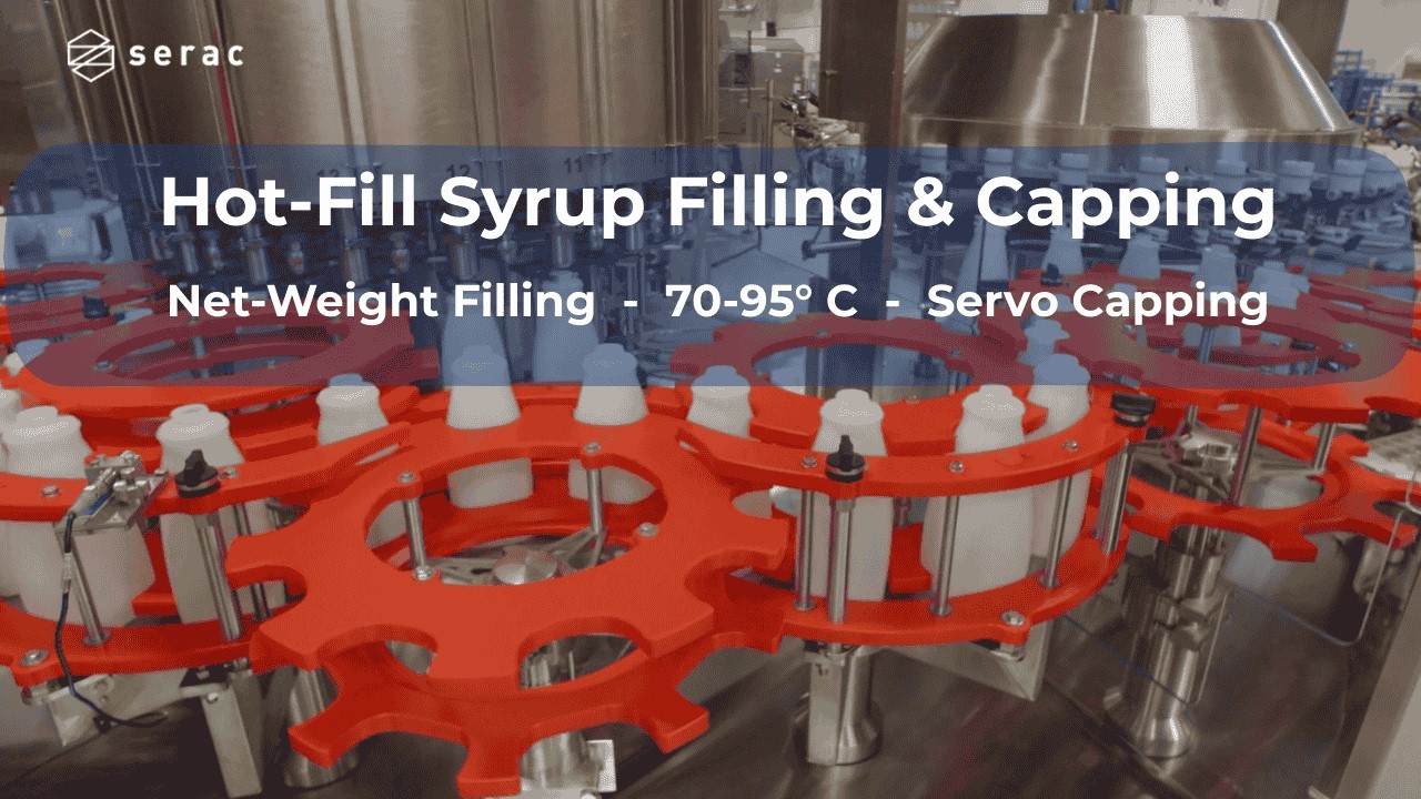 Hot-Fill Syrup Filling Machine | Net Weight Filling & Servo Capping