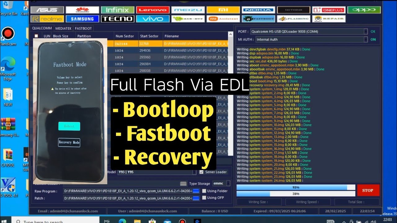 Flash Vivo Y93 Qualcomm