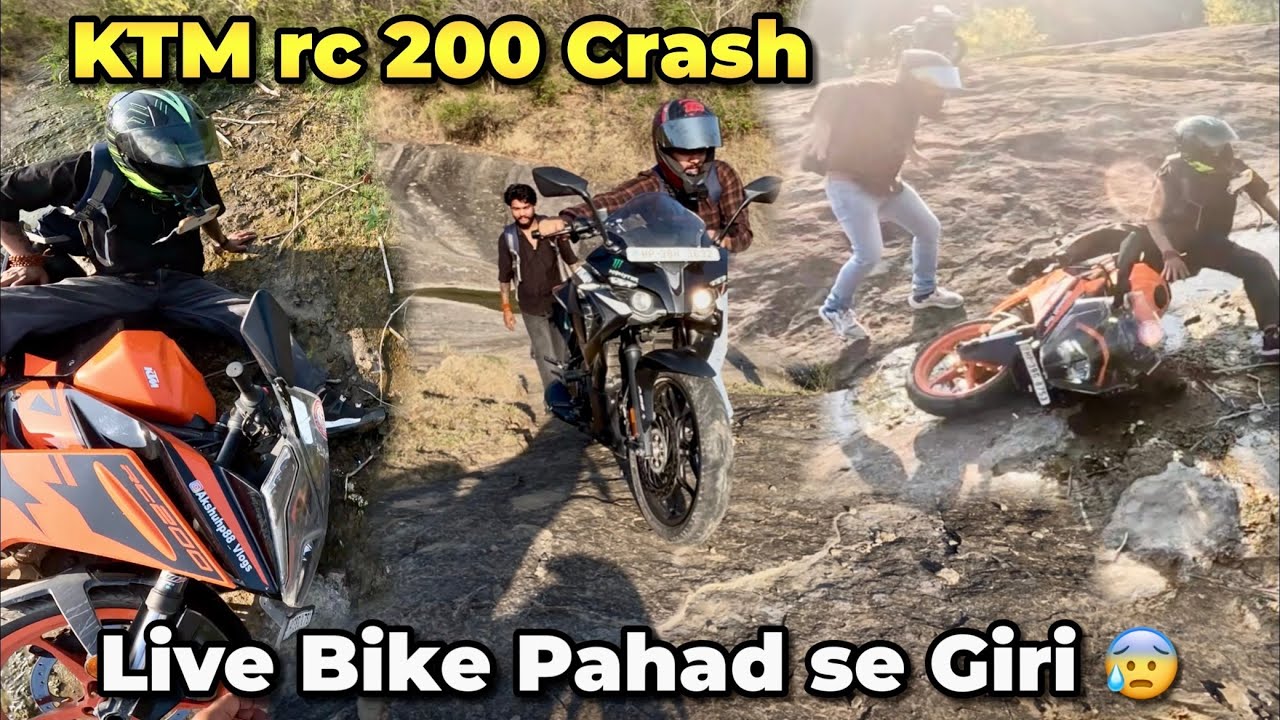“RC200 CRASHED in Hills! 😢 | Full Rescue & Damage Shown”