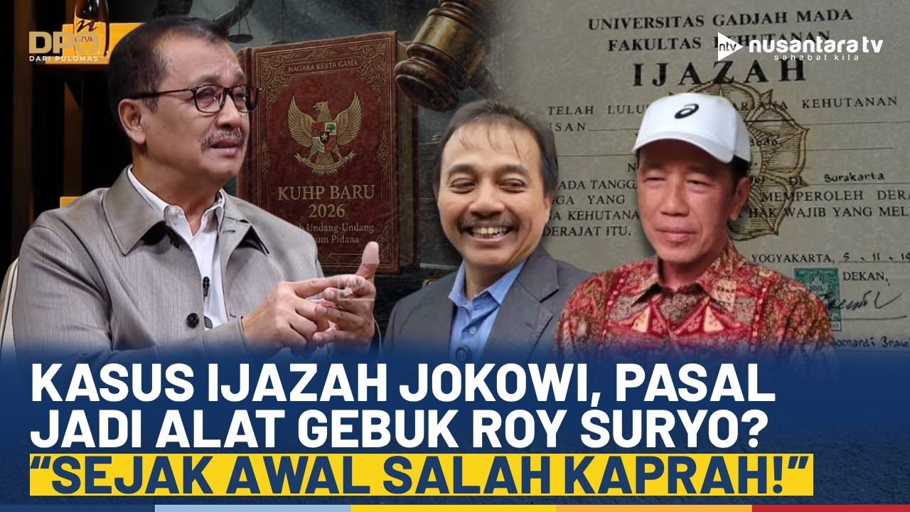 Pasal Penjerat Kubu Roy Suryo Dipersoalkan, Oegroseno: Dari Awal Ini Sudah Salah Kaprah! | DPO