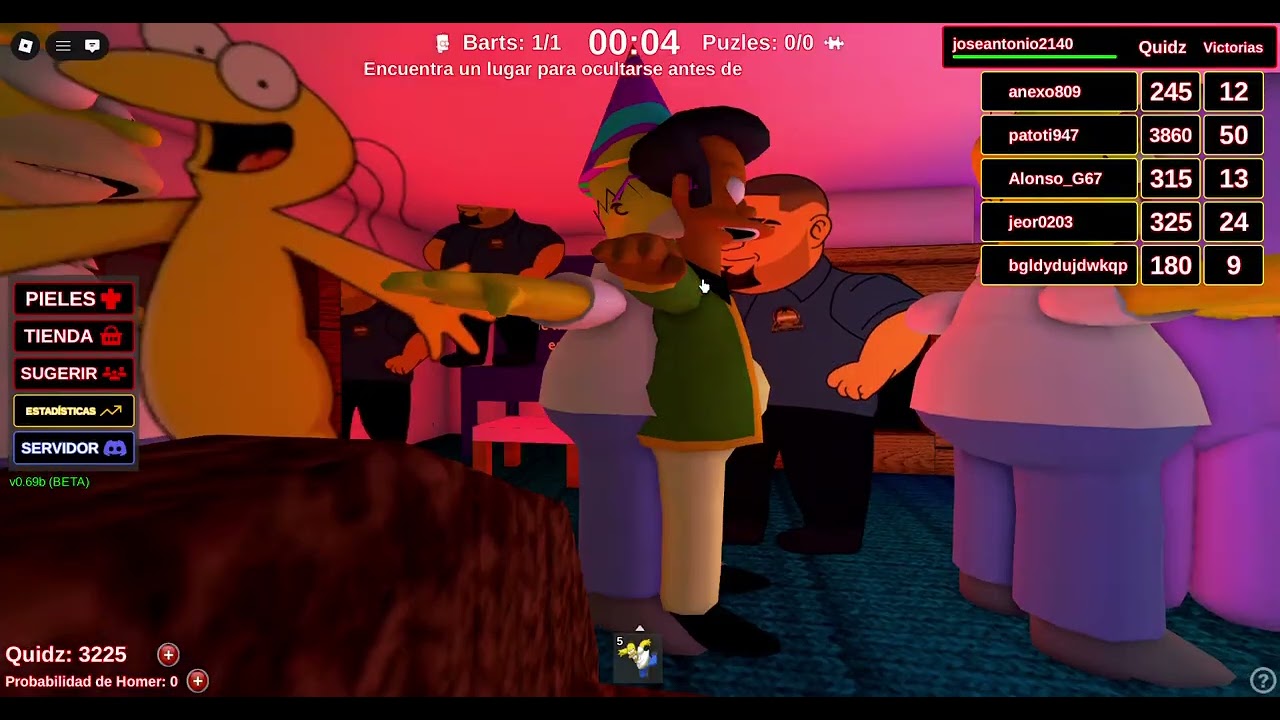 jugando you vs homer parte 1