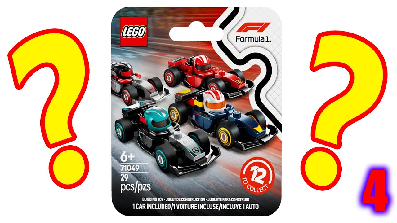 F1 Collectible Race Cars - (LEGO Formula 1 71049) (4 of 4)