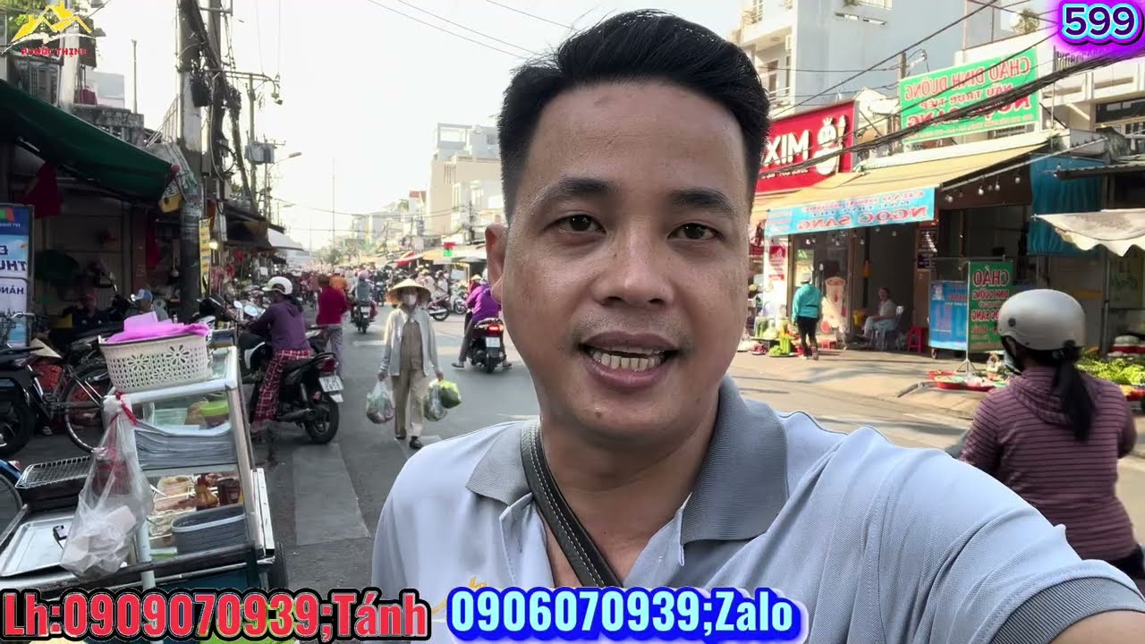 Q8 vị trí đẹp mặt tiền kinh doanh ngang 4,5x20n nở hậu 4,8m ngay chợ Bùi Minh Trực