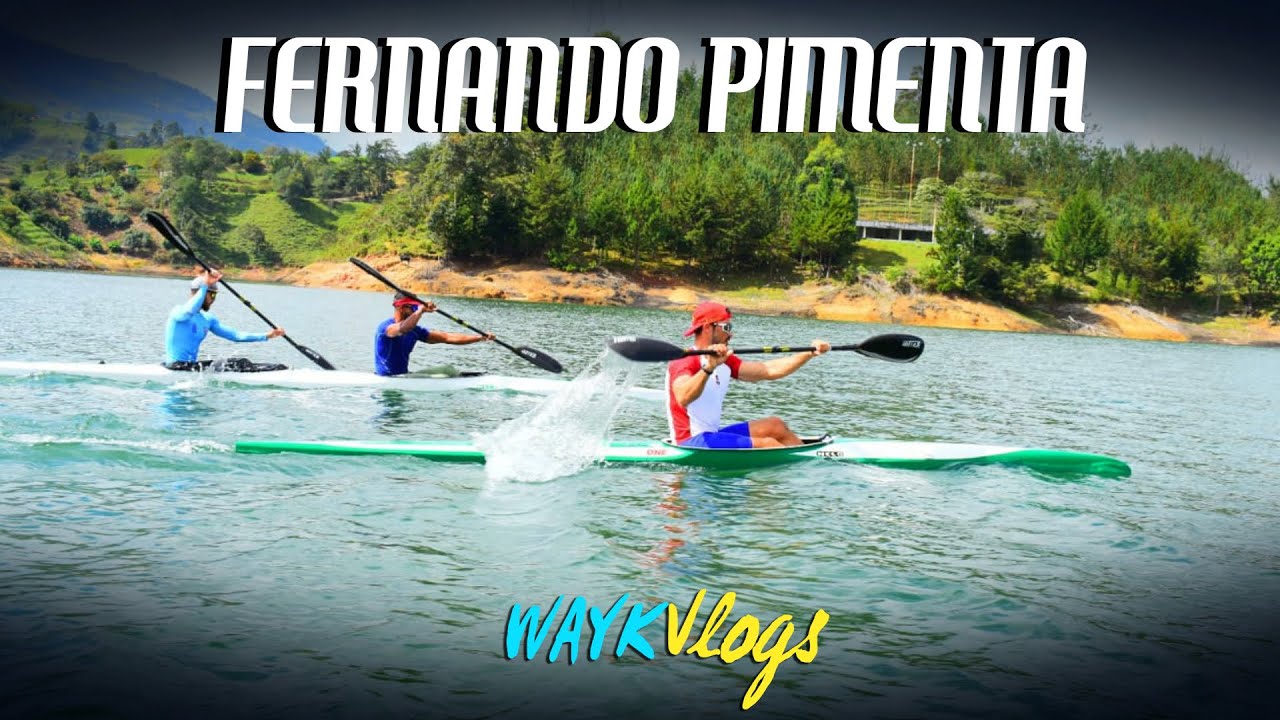 Paddling with the WORLD CHAMPION FERNANDO PIMENTA Technique | WAYKVlogs