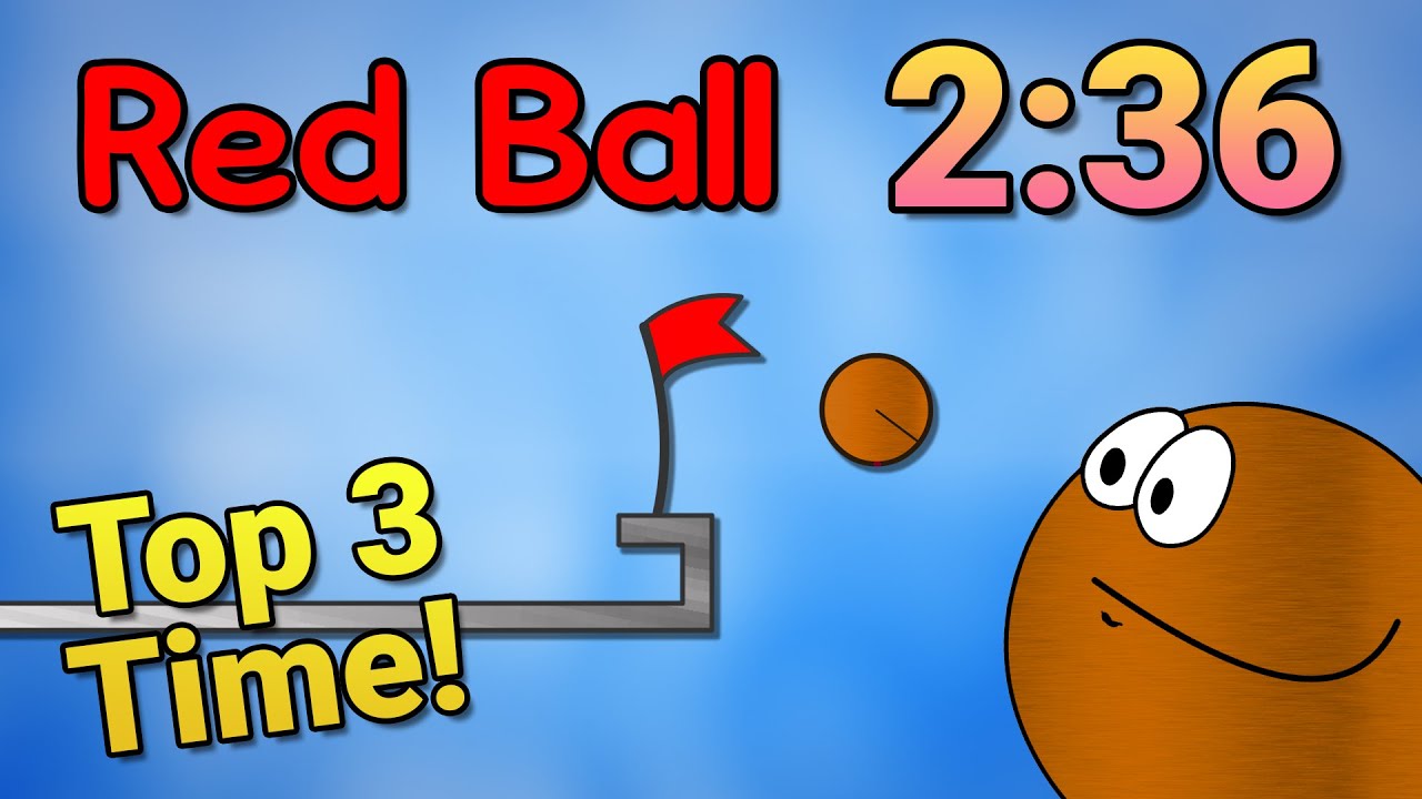 THIRD PLACE Red Ball Speedrun in 2:36.645!!
