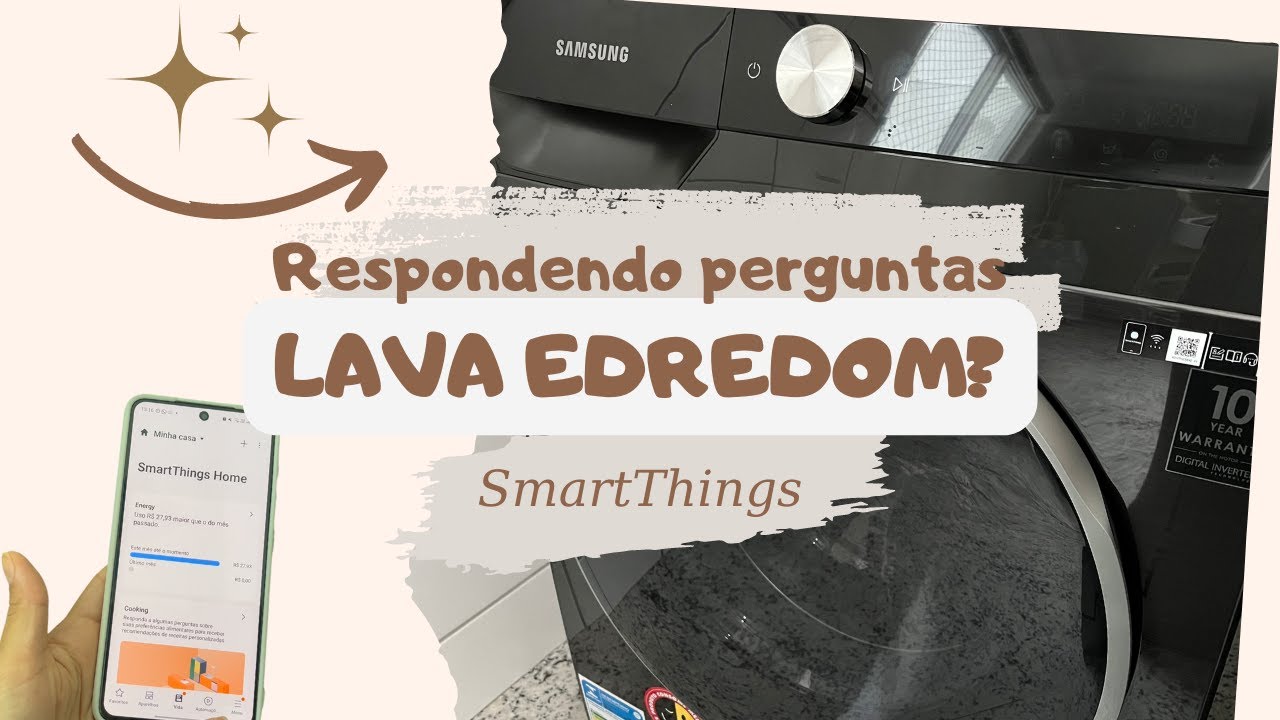 Lava e seca 14kg samsung wd14t| SECA EDREDOM? QUAL GASTO DE ENERGIA?