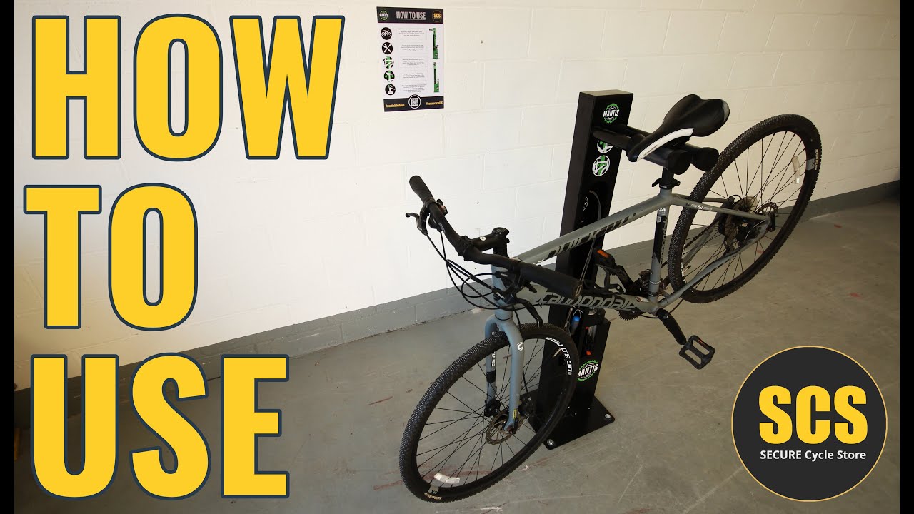 HOW TO USE: Mantis Bike Repair Stand - Secure Cycle Store