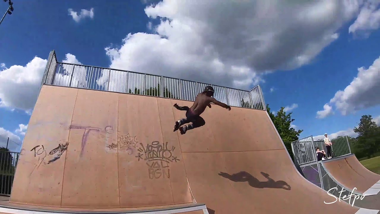 PRO RIDER ROLLER - DIAKO DIABY - DRAVEIL - Cinewhoop Naked ACTION FOLLOW ME - Drone FPV - Stefpv 92