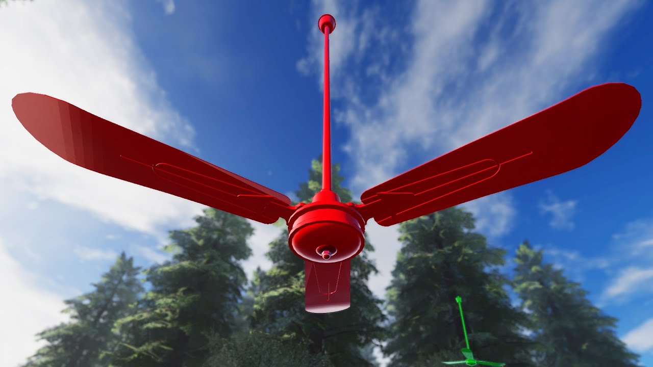 I Found a Rare Wobbly Ceiling Fan in the Forest | Roblox