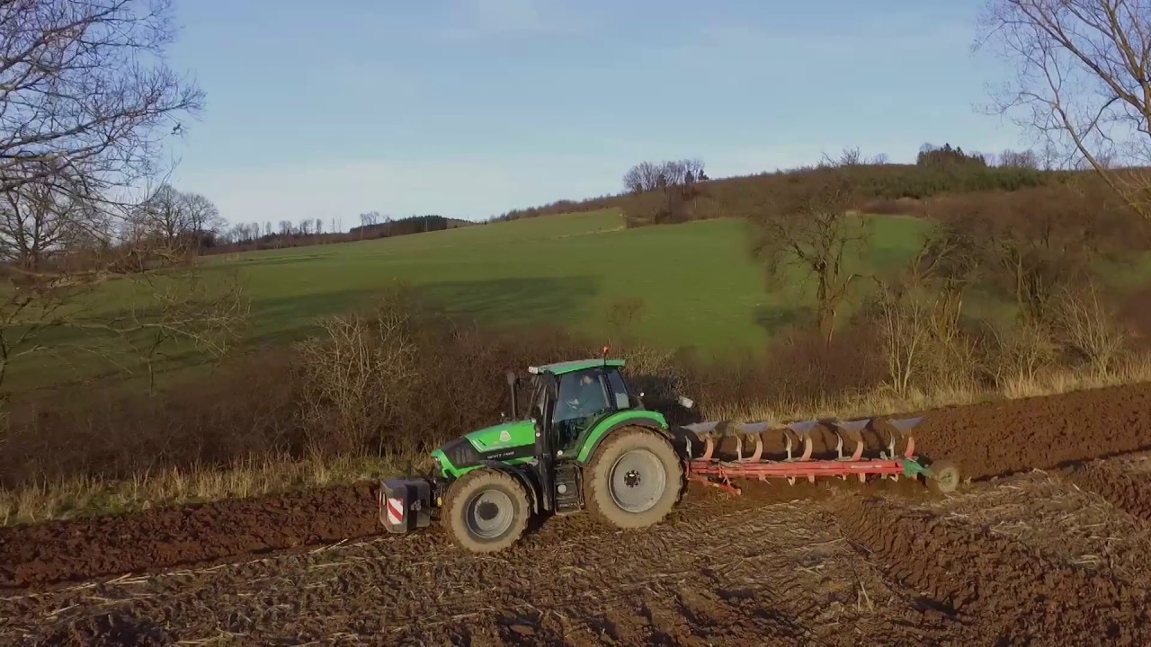 DEUTZ FAHR 6210/PFLÜGEN /KVERNELAND