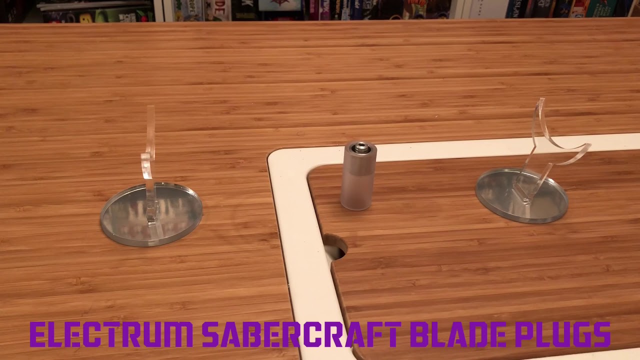 Electrum Sabercraft Blade Plugs