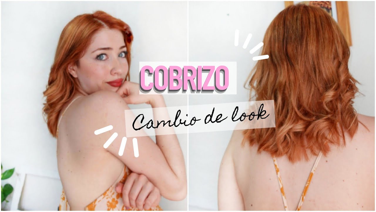 ME TIÑO EL PELO DE Cobrizo en casa🦋🍊
