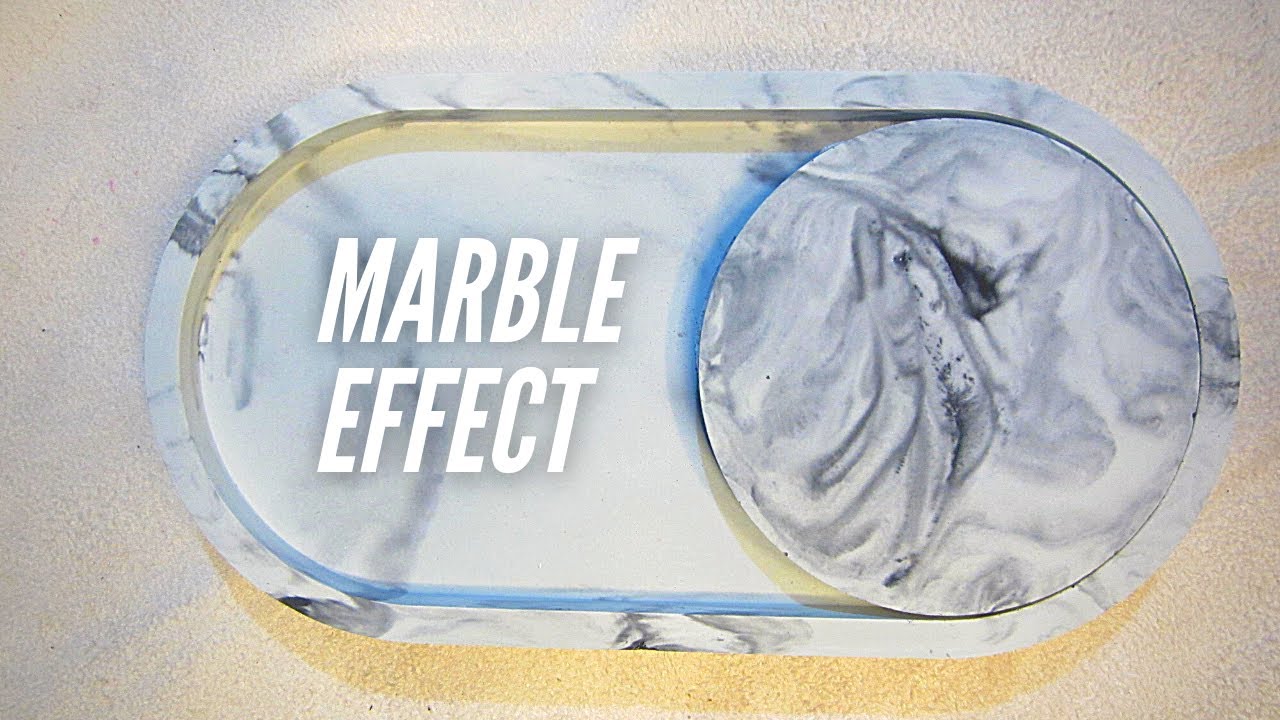 How to do Marble effect on cement trinket trays | small business Pakistan | Diys with Mahnoor