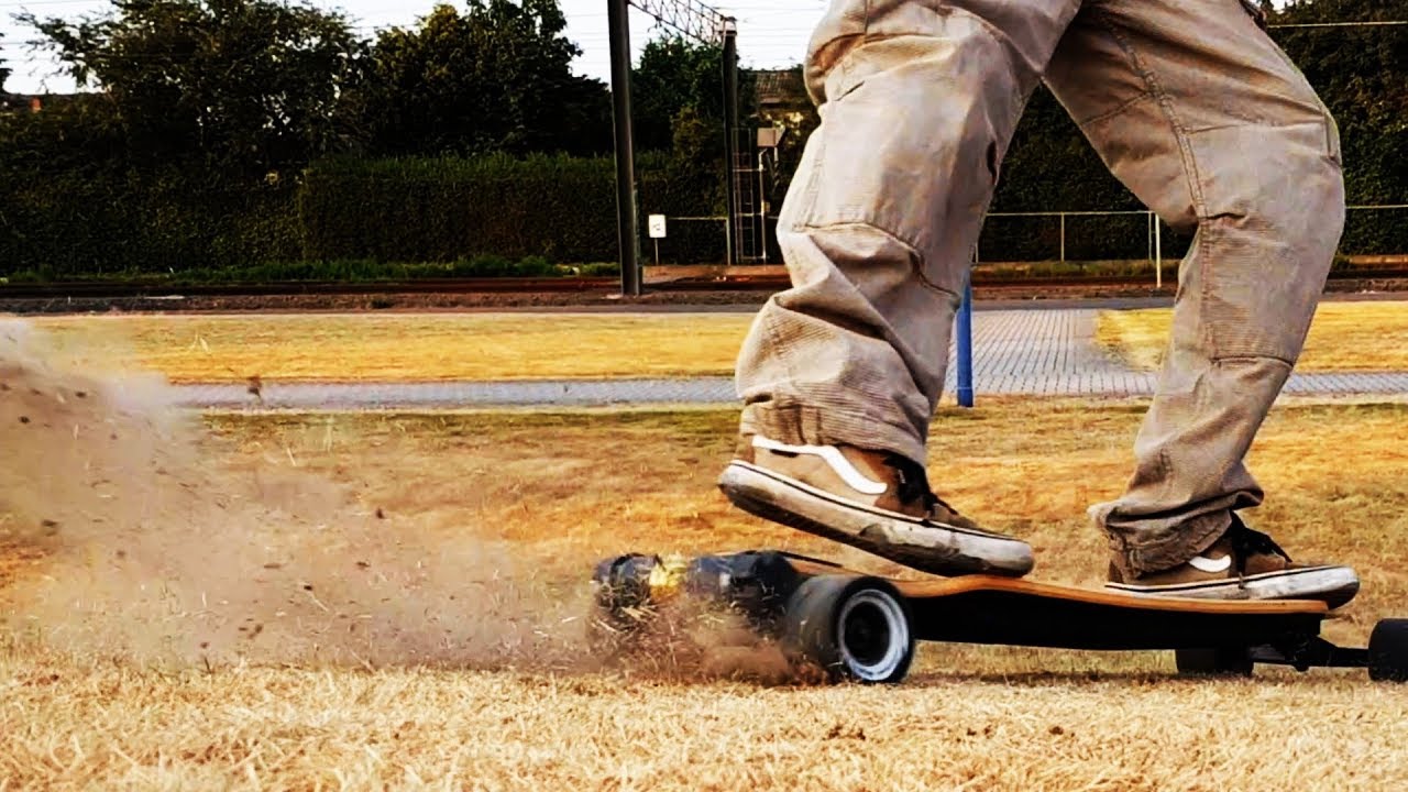 Evolve Electric Longboard Drifting And Cruising