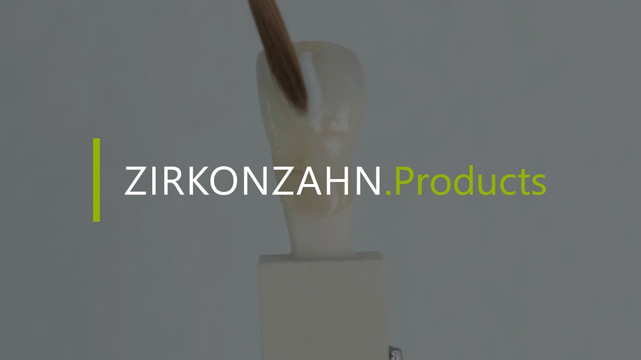Fresco Ceramics on a monolithic rooted tooth | Zirkonzahn.Products