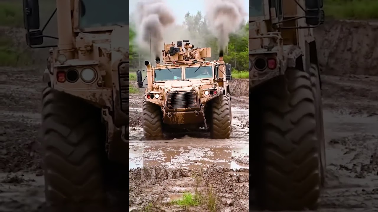 Mud Terrain Commercial Heavy Equipment Transporter