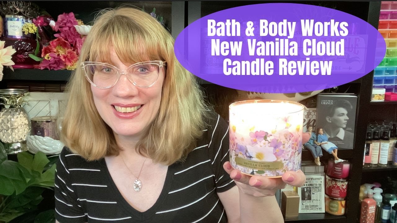 Bath & Body Works New Vanilla Cloud Candle Review