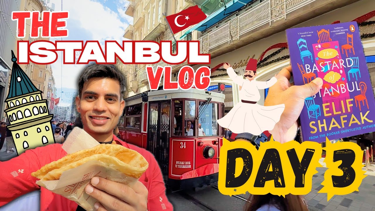 TURKEY VLOG - DAY 3 ISTANBUL - GALATA TOWER - TURKEY SCAM - ISTANBUL CARD - HAMZA SYED