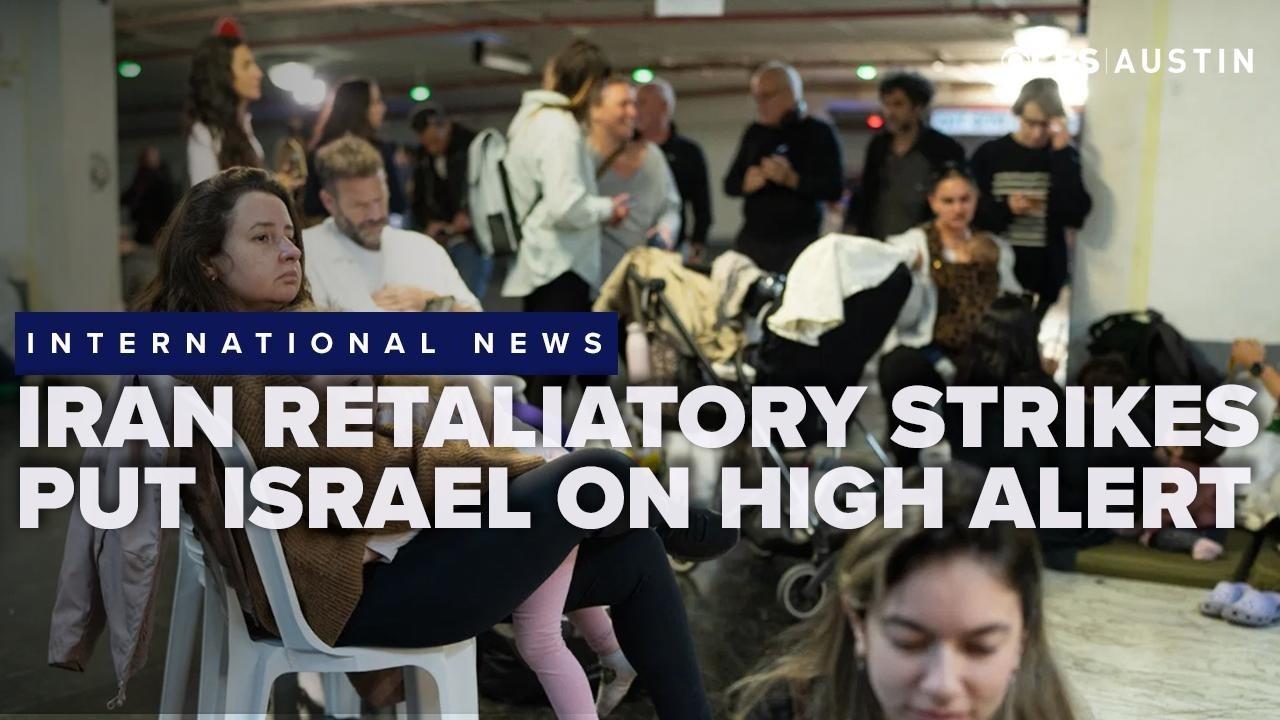 Israel shelters underground after barrage of Iranian retaliatory missile strikes