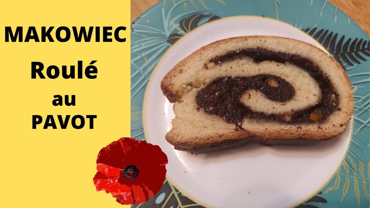 recette de gâteau polonais au pavot :le makowiec