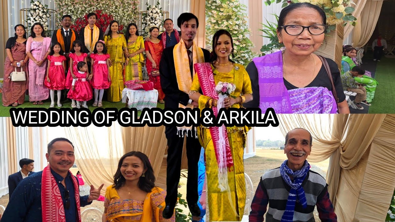 Wedding of Gladson & Arkila At Bhergaon 
