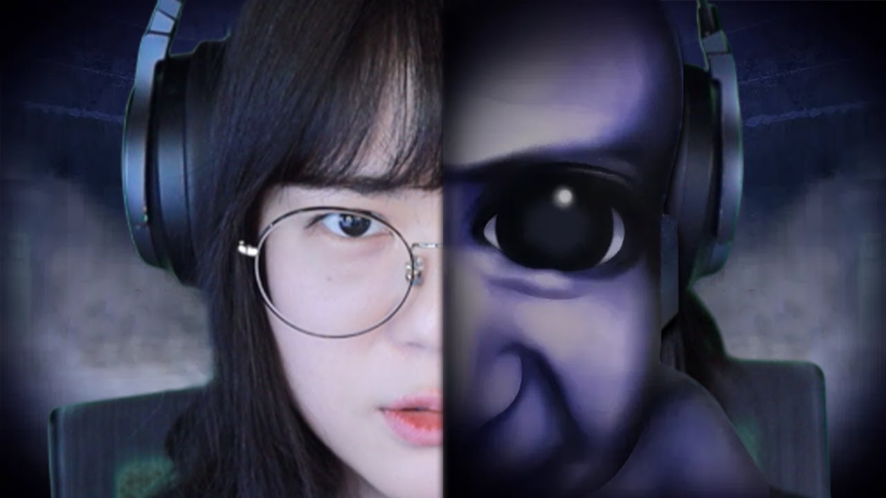 캠 필터가 풀렸습니다│아오오니 (블루베리 온천의 괴이)
