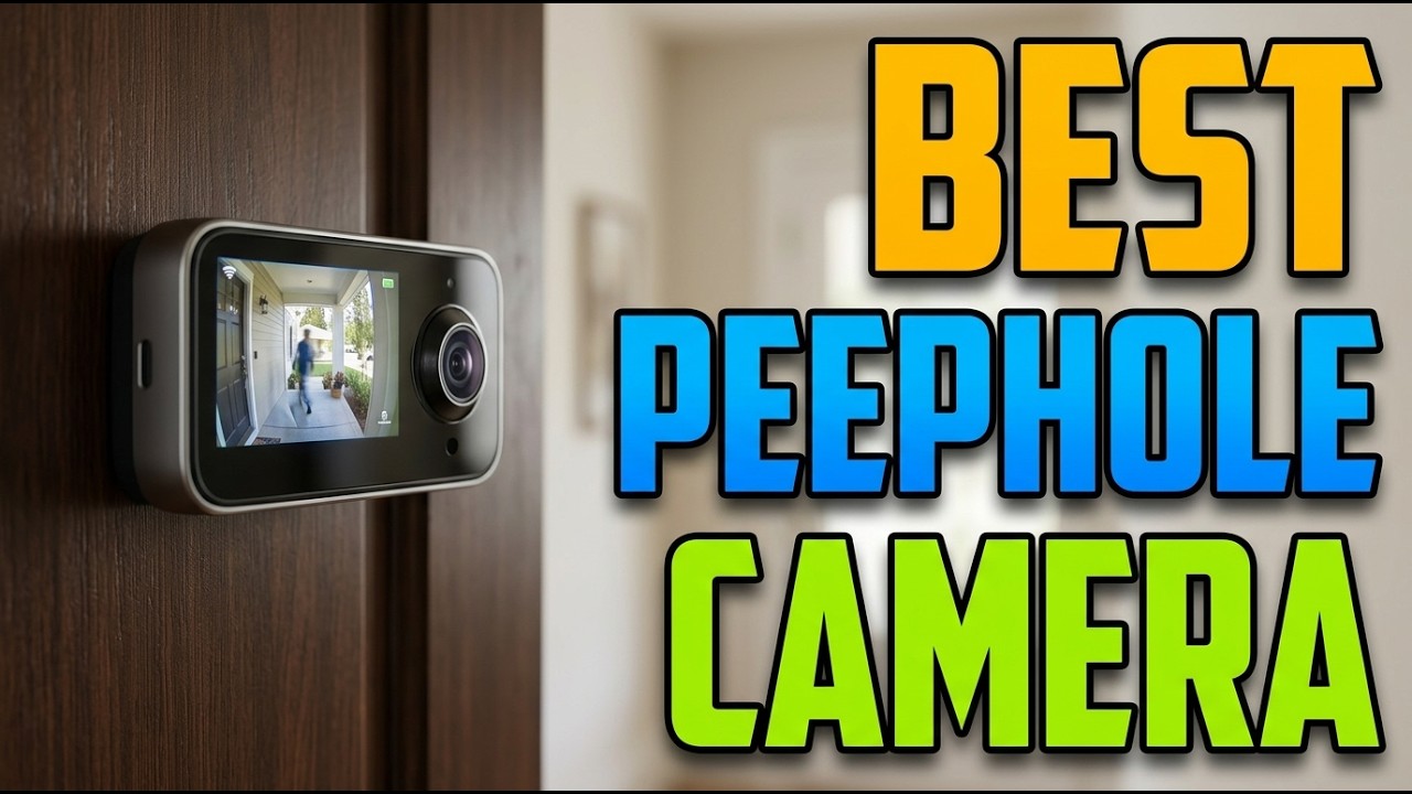 TOP 5 Best Motion Activated Peephole Camera 2026