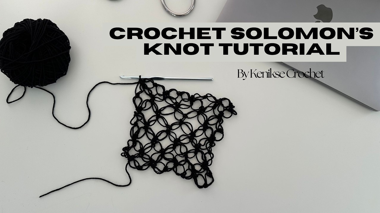Crochet Solomon's Knot I Lovers Knot tutorial