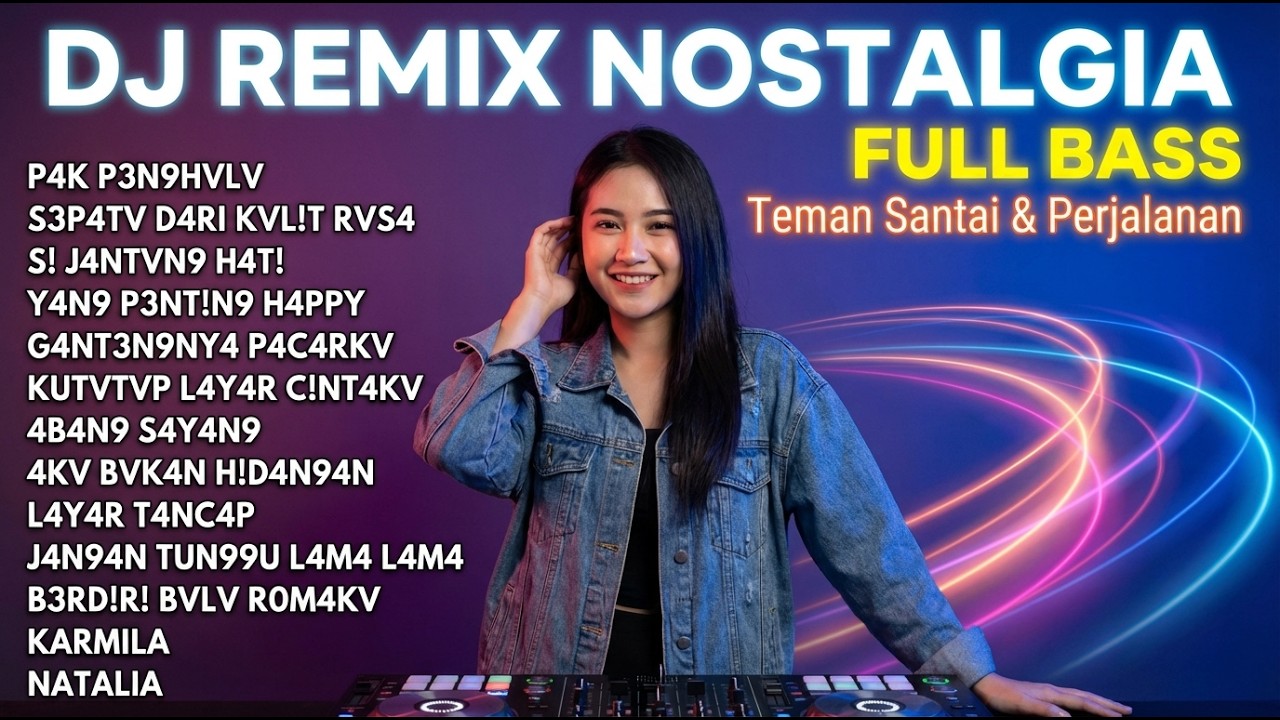 DJ Remix Nostalgia Yang Tak Terlupakan | Lagu Jaman Dulu Tahun 80an-90an | FULL BASS 🔥 Enak Didengar
