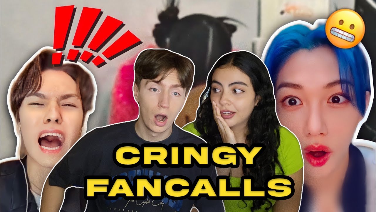 What Happens When Cringy And Delusional Stans Meet Their K-pop Idols [Cringy K-pop Fancalls]
