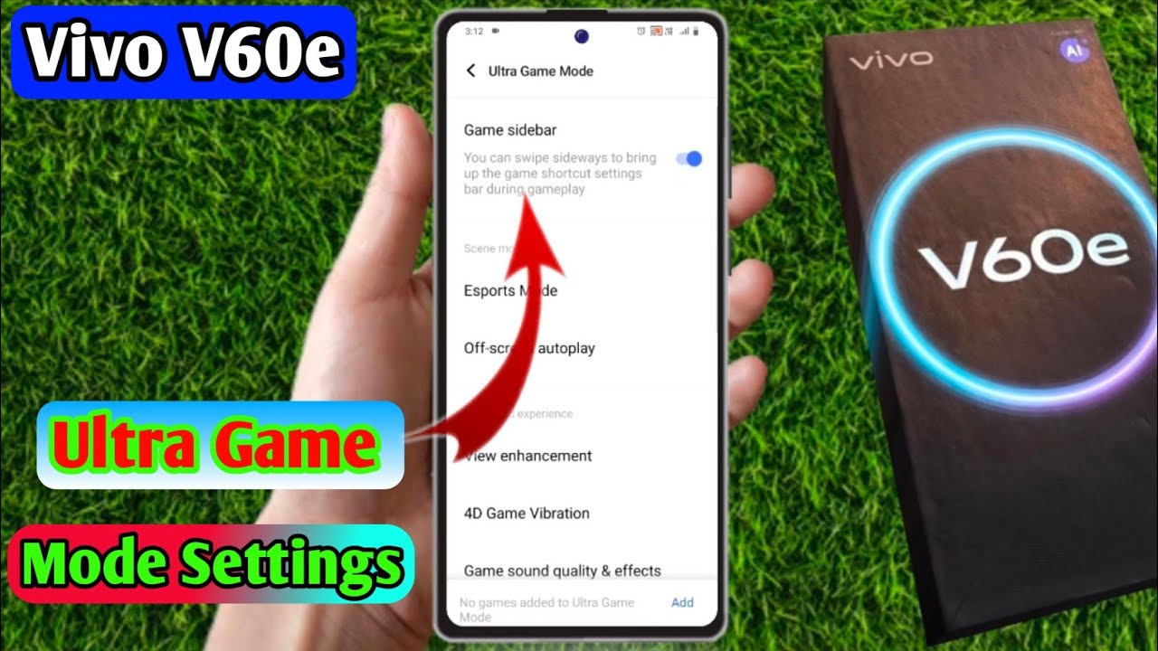 vivo v60e ultra game mode settings | vivo v60e ultra game mode background call | voice changer 