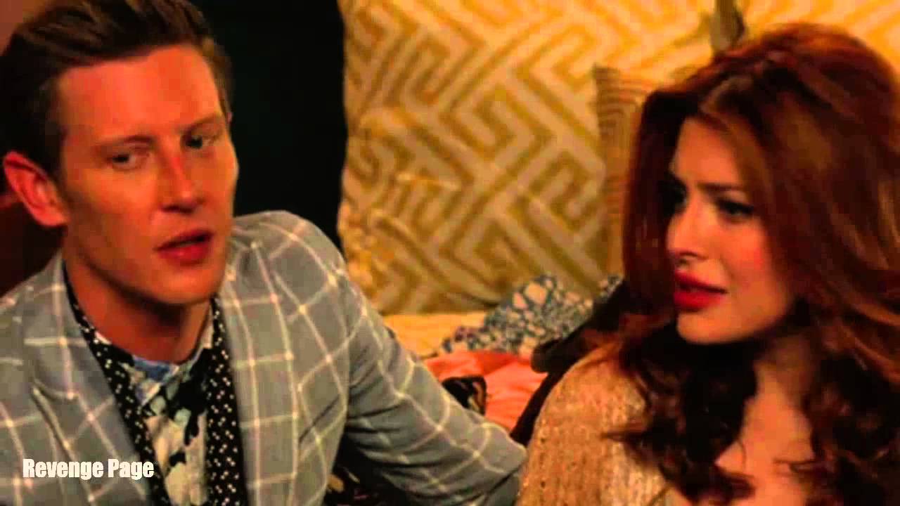 Revenge 4x12 Emily and Nolan  Tell Louise She was Drugged by her Family 