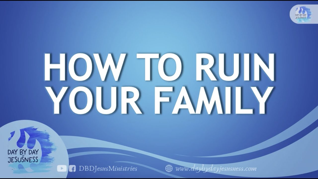 Kuya Ed Lapiz -  How To Ruin Your Family  / Latest Video Message (Official YouTube Channel 2022)