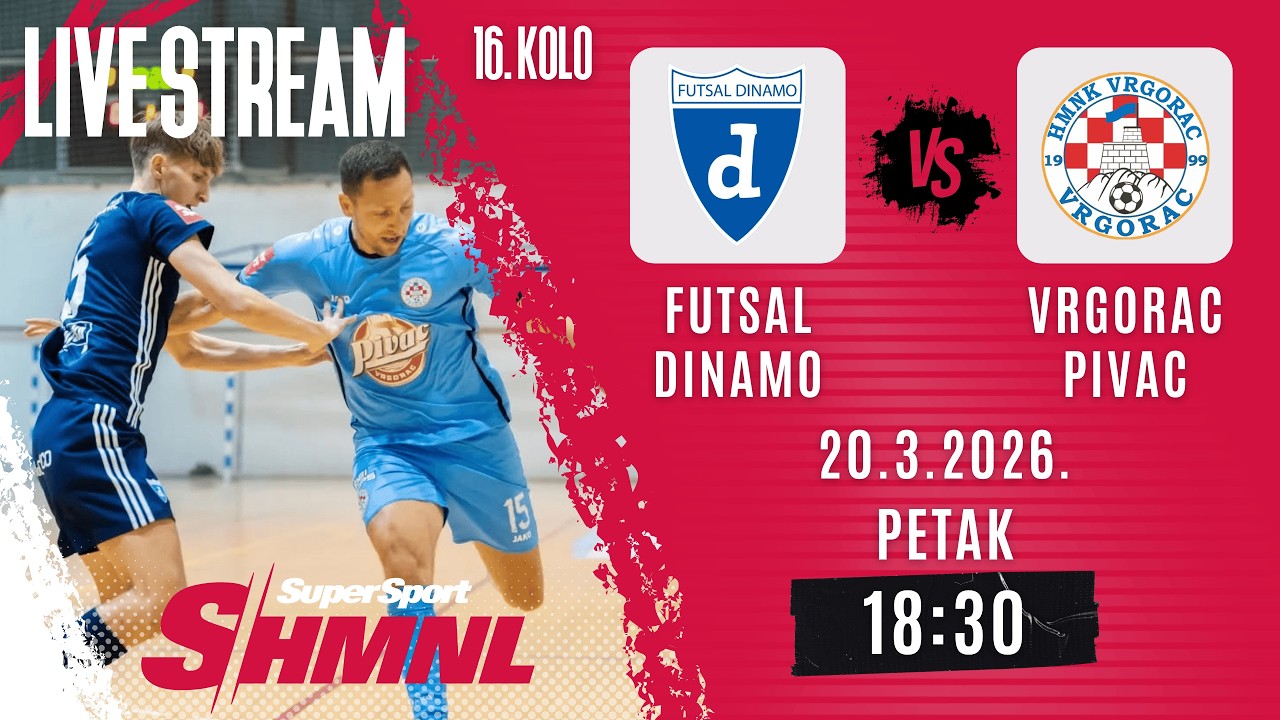 SS HMNL XVI. kolo | Futsal Dinamo - HMNK Vrgorac Pivac
